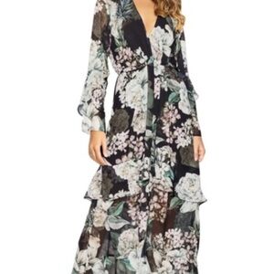 NWT-Fashion Nova Floral Maxi Dress